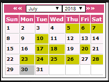 How to handle calendar in selenium